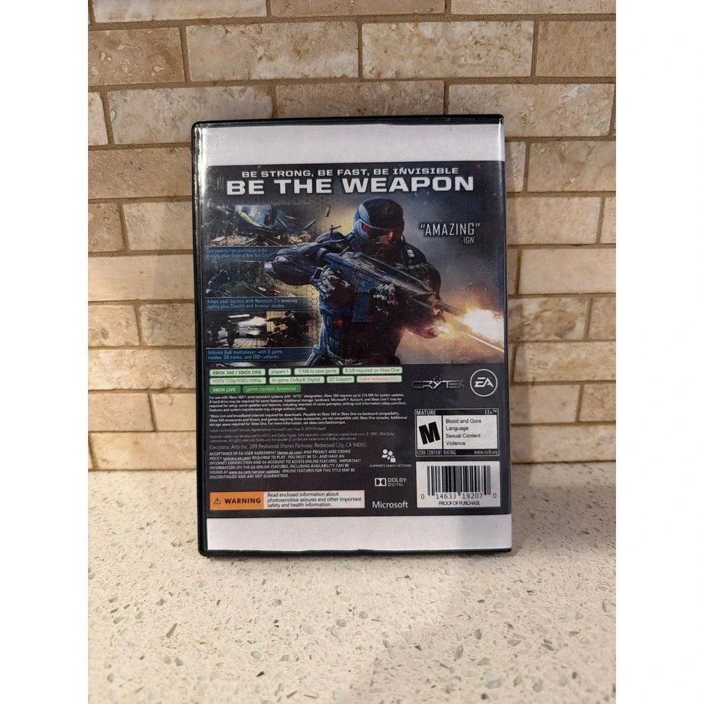 Crysis‎ 2 Video Game No Original Case